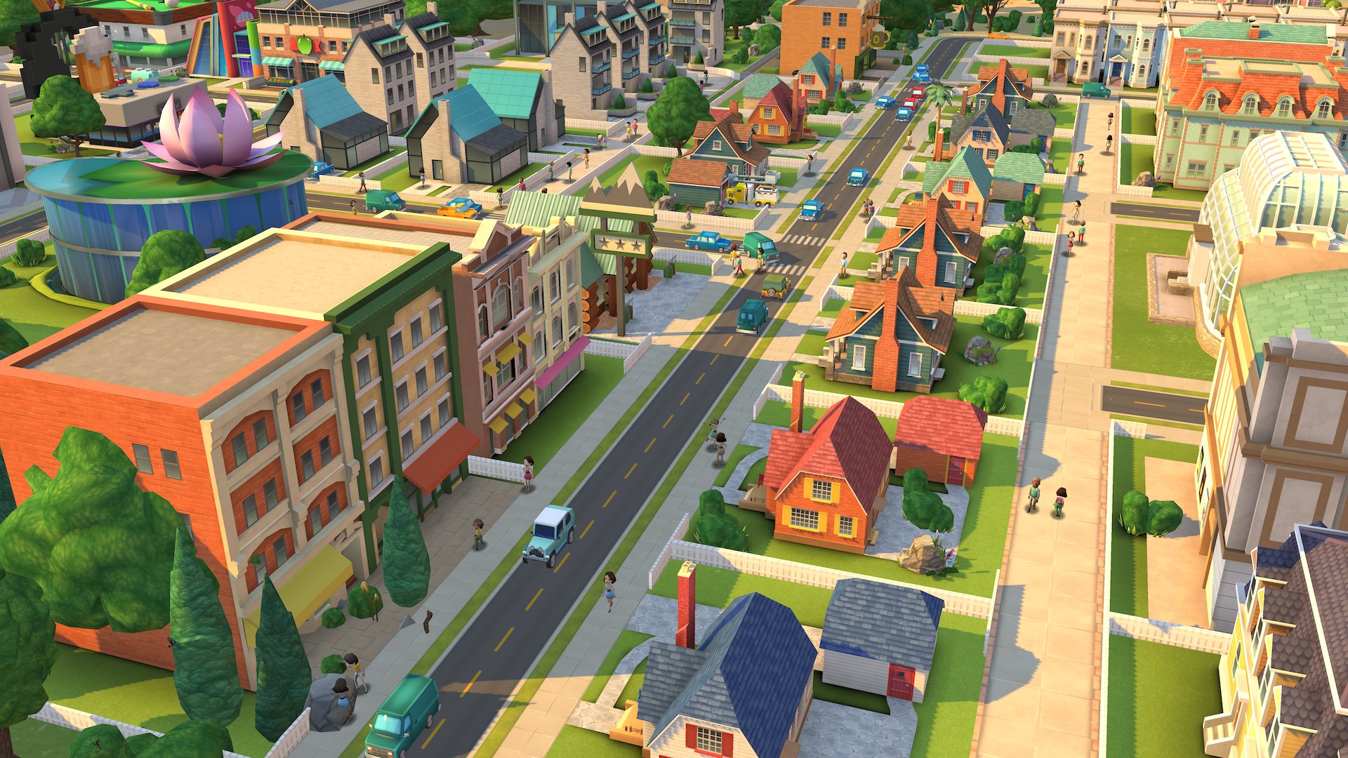 CityVille Reboot isometric city screenshot